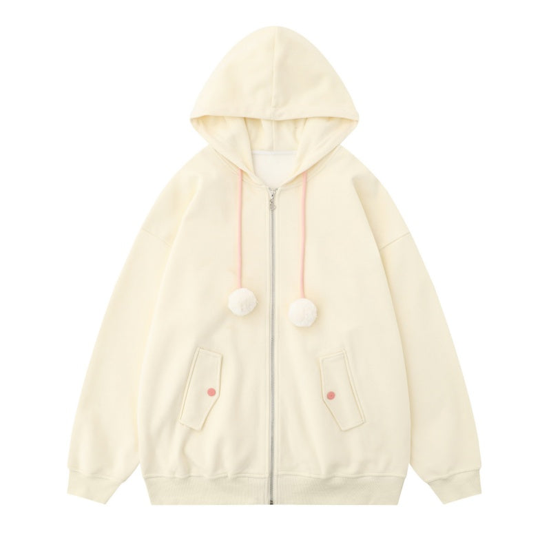 Stylish And High-Quality Apricot Hoodie